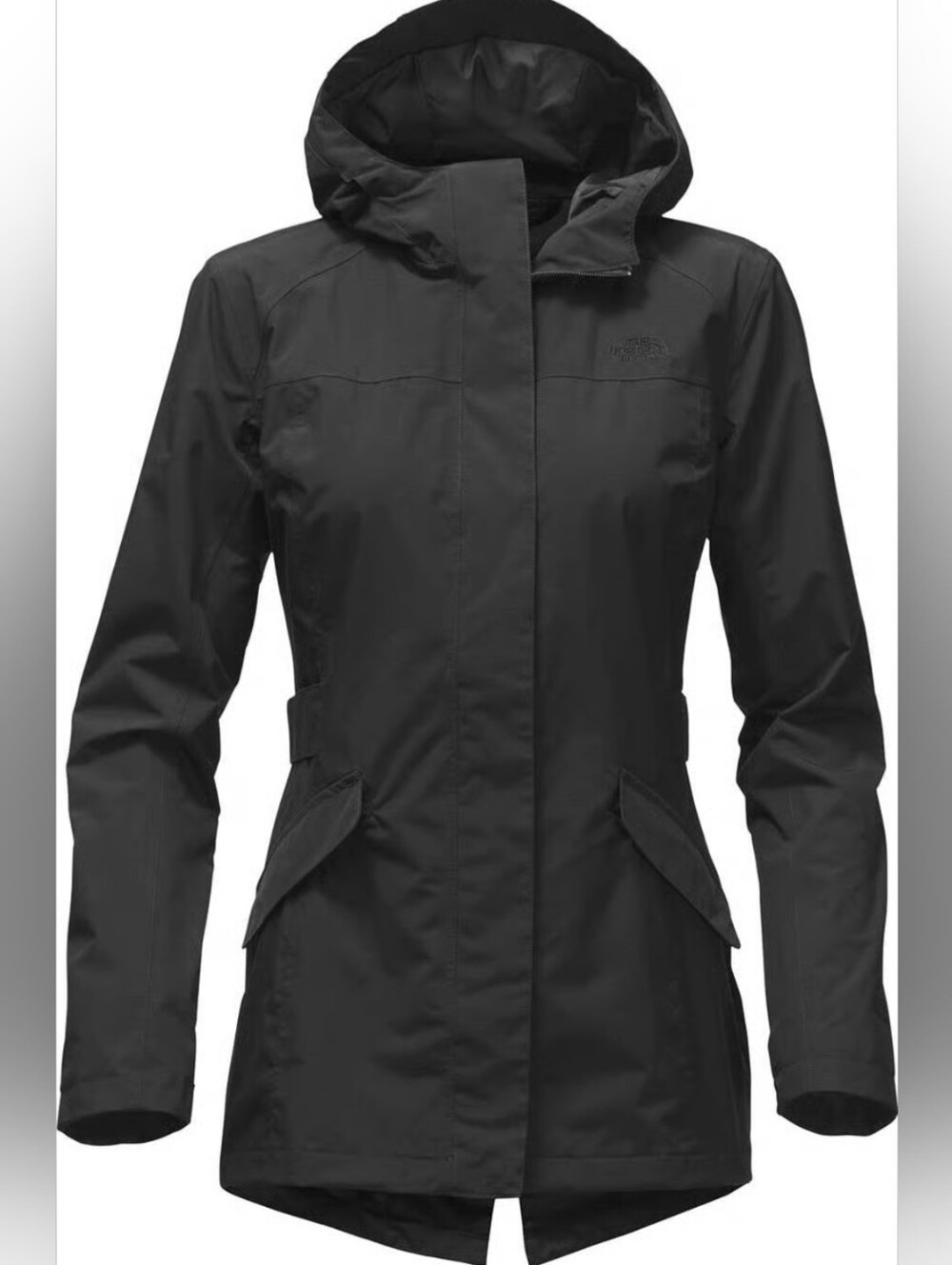 The North Face Kindling Jacket - Waterproof Hooded Rain Coat Pockets Sz S Black